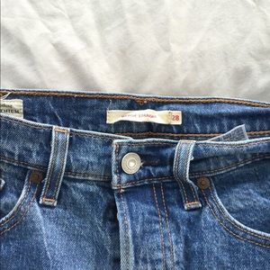 Levi’s weggie jeans frayed hemp bought at UO